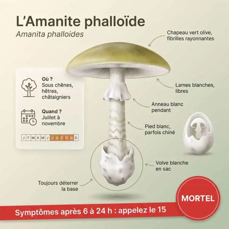 Amanite phalloïde