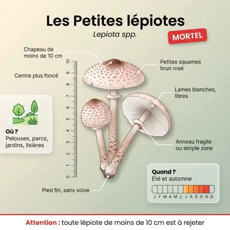 Petites lépiotes