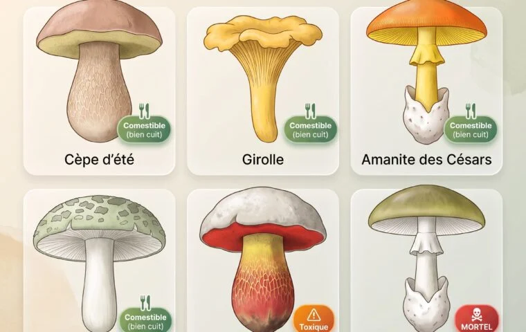 Quels champignons ramasser en juillet ?