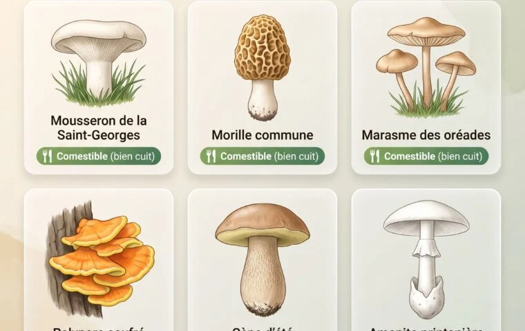 Quels champignons ramasser en mai ?