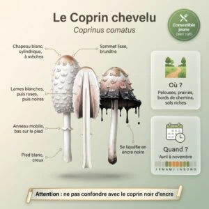 Coprin chevelu